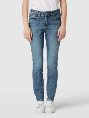 Jeansy o kroju skinny fit z 5 kieszeniami model ‘Suki’ Silver Jeans