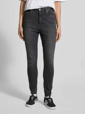 Jeansy o kroju skinny fit z 5 kieszeniami Review