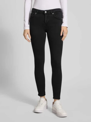 Jeansy o kroju skinny fit z 5 kieszeniami Review