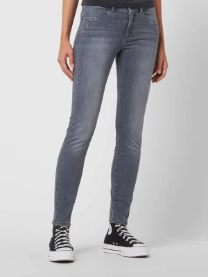 Jeansy o kroju skinny fit z dodatkiem materiału ekologicznego model ‘Ana’ BRAX