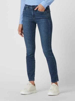 Jeansy o kroju skinny fit z dodatkiem materiału ekologicznego model ‘Ana’ BRAX