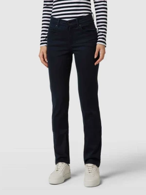 Jeansy o kroju skinny fit z dodatkiem streczu Angels Ciemnoniebieski