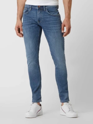 Jeansy o kroju skinny fit z dodatkiem streczu model ‘Culver’ Tom Tailor Denim