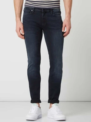 Jeansy o kroju skinny fit z dodatkiem streczu model ‘Liam’ jack & jones