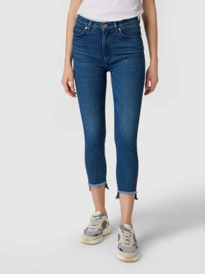 Jeansy o kroju skinny fit z dodatkiem streczu model ‘Lou’ HUGO