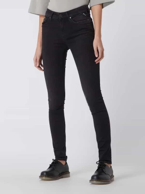 Jeansy o kroju skinny fit z dodatkiem streczu model ‘Luzien’ Replay