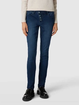 Jeansy o kroju skinny fit z dodatkiem streczu model ‘Malibu Strech Denim’ Buena Vista