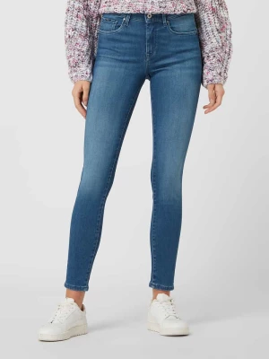 Jeansy o kroju skinny fit z dodatkiem streczu model ‘Zoe’ Pepe Jeans