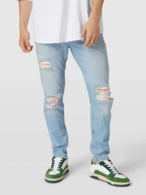 Jeansy o kroju Skinny Fit z dodatkiem streczu REVIEW