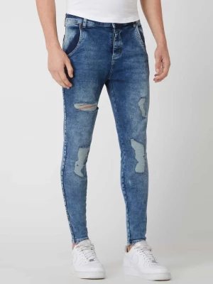 Jeansy o kroju Skinny Fit z dodatkiem streczu SIK SILK