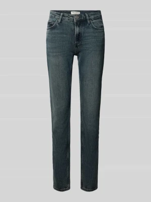 Jeansy o kroju skinny fit z efektem znoszenia Marc O'Polo Średnioszary