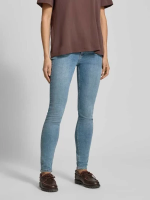 Jeansy o kroju skinny fit z efektem znoszenia model ‘LA BOHEMIENNE’ Scotch & Soda