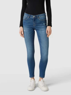 Jeansy o kroju skinny fit z efektem znoszenia model ‘WAUW’ Only