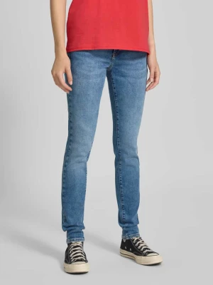 Jeansy o kroju skinny fit z mieszanki bawełny i elastanu model ‘SOPHIE’ Tommy Jeans