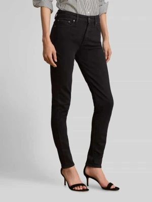Jeansy o kroju skinny fit z mieszanki bawełny Lauren Ralph Lauren