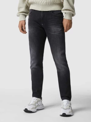 Jeansy o kroju skinny fit z naszywką z logo G-Star Raw