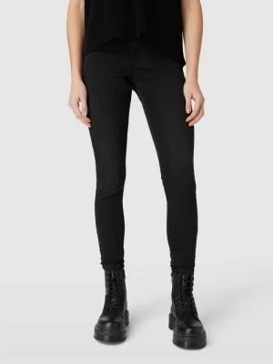 Jeansy o kroju skinny fit z naszywką z logo model ‘WAUW’ Only
