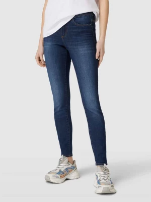 Jeansy o kroju skinny fit z naszywką z logo model ‘WAUW’ Only