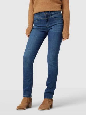 Jeansy o kroju skinny fit z wpuszczanymi kieszeniami model ‘CICI’ Angels