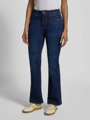 Jeansy o kroju slim fit bootcut z mieszanki bawełny Model 'STELLA' Tom Tailor