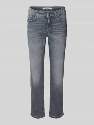 Jeansy o kroju slim fit i dł. 7/8 model ‘Piper’ CAMBIO