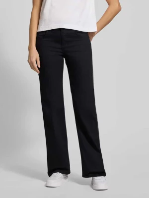 Jeansy o kroju slim fit w fasonie 5 kieszeni model 'CICI' Angels Czarny