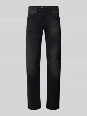 Jeansy o kroju slim fit w odcieniu Dark Wash MAC Antracytowy