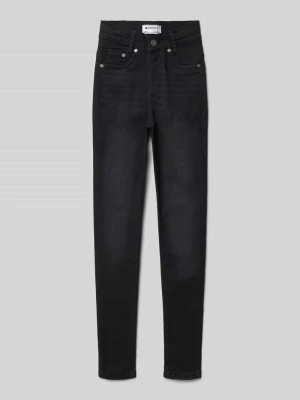Jeansy o kroju slim fit z 5 kieszeniami Blue Effect Czarny