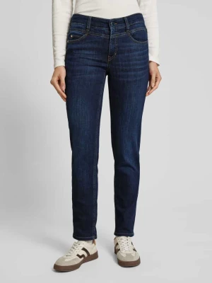 Jeansy o kroju slim fit z 5 kieszeniami CAMBIO