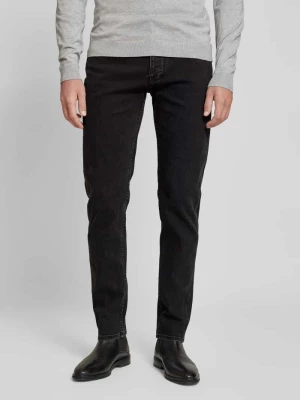 Jeansy o kroju slim fit z 5 kieszeniami Emporio Armani