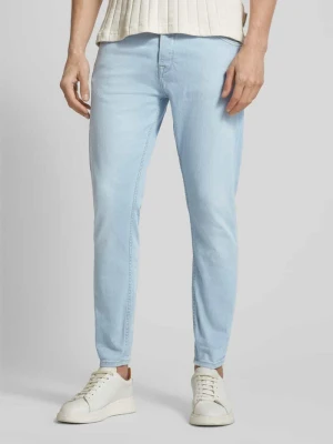 Jeansy o kroju slim fit z 5 kieszeniami model ‘Alex’ GABBA