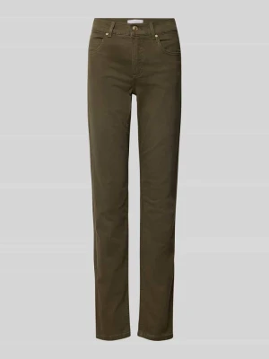 Jeansy o kroju slim fit z 5 kieszeniami model ‘CICI’ Angels