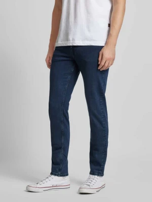 Jeansy o kroju slim fit z 5 kieszeniami model ‘Hatch’ Pepe Jeans Jeansowy niebieski