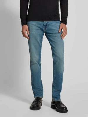 Jeansy o kroju slim fit z 5 kieszeniami model ‘LEON’ Selected Homme