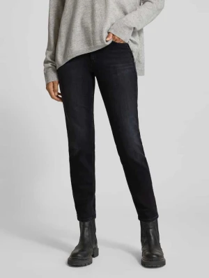 Jeansy o kroju slim fit z 5 kieszeniami model ‘PIPER’ CAMBIO Antracytowy