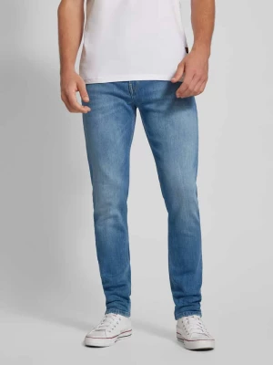 Jeansy o kroju slim fit z 5 kieszeniami Pepe Jeans