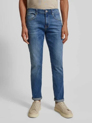 Jeansy o kroju slim fit z 5 kieszeniami Petrol