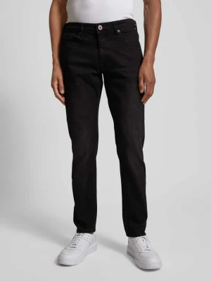 Jeansy o kroju slim fit z 5 kieszeniami Petrol