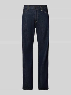 jeansy o kroju slim fit z czystej bawełny model 'MARLOW' Carhartt WIP Jeansowy niebieski