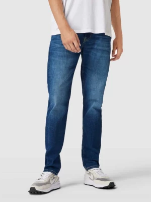 Jeansy o kroju slim fit z detalami z logo Calvin Klein Jeans