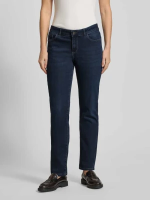 Jeansy o kroju slim fit z dodatkiem streczu Christian Berg Woman