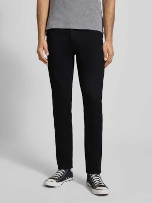 Jeansy o kroju slim fit z dodatkiem streczu Jack&Jones Czarny