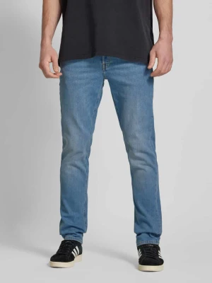 Jeansy o kroju slim fit z dodatkiem streczu model ‘Glenn’ jack & jones