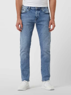 Jeansy o kroju slim fit z dodatkiem streczu model ‘Yves’ Mavi Jeans