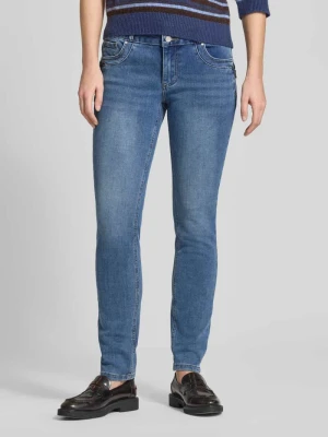Jeansy o kroju slim fit z dodatkiem wiskozy i 5 kieszeniami Buena Vista