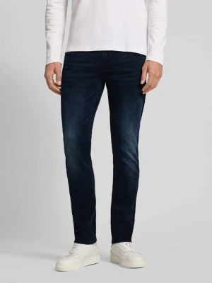 Jeansy o kroju slim fit z dodatkiem wiskozy model ‘Nightflight’ PME Legend