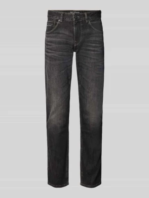 Jeansy o kroju slim fit z dodatkiem wiskozy model 'Nightflight' PME Legend Antracytowy