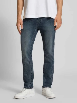 Jeansy o kroju slim fit z efektem znoszenia model ‘511®’ Levi's Jeansowy niebieski
