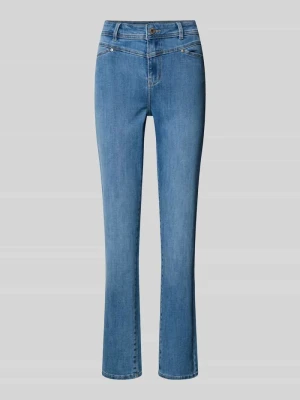 Jeansy o kroju slim fit z kieszeniami z tyłu Christian Berg Woman
