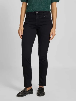Jeansy o kroju slim fit z kieszeniami z tyłu Christian Berg Woman